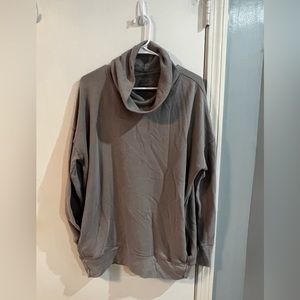 Womens cowl neck sweatshirt